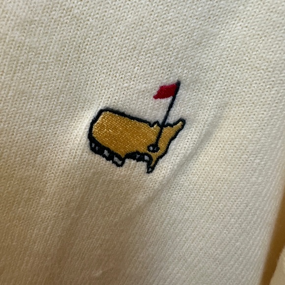 NWT MASTERS Tournament Yellow V-Neck Sweater - Picture 3 of 8
